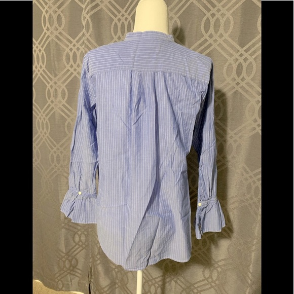 LOFT floral stripe blouse - Picture 2 of 3